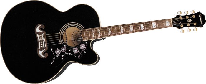 Click to buy Epiphone Acoustic Electric: EJ-200CE from Musician's Friends!
