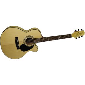 Click to buy Takamine Guitars: Jasmine NEX Cutaway S34CFM from Musician's Friends!