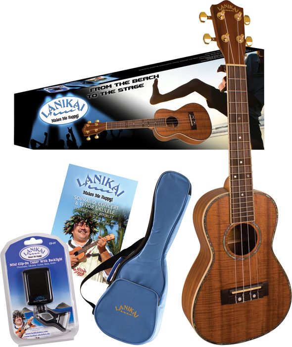 Lanikai Ukulele: LPK-C Concert Pack