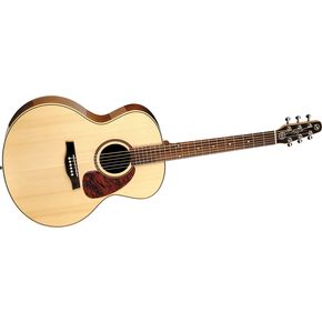 Click to buy Seagull Guitars: Maritime SWS Mini Jumbo High Gloss from Musician's Friends!