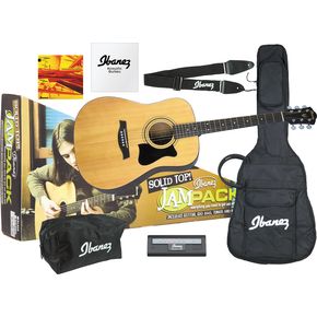 Click to buy Ibanez Acoustic Guitar: JamPack Solid-Top Guitar Pack from Musician's Friends!